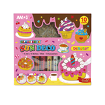 【韓國AMOS】10色甜點蛋糕主題 模型版DIY玻璃彩繪組, , large
