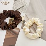 【Gulicc】古莉可 髮圈  法式簡約優雅 髮圈組合2入, , large