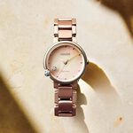 CITIZEN 星辰 L系列 限量 光動能大三針白蝶貝女錶 EW5588-81Y, , large
