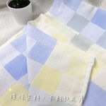 [凱美棉業] 2入組 隨機出色 純棉超柔順 頂級彩格浴巾 70x140cm, , large