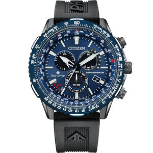 CITIZEN 星辰 PROMASTER 光動能電波萬年曆200米潛水計時錶 CB5006-02L