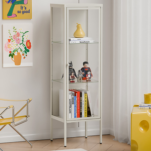 【AOTTO】三層玻璃收藏收納展示櫃(AC-705W)