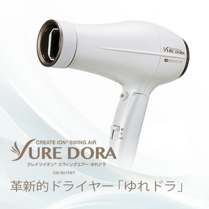 【可易家電】日本CREATE ION創離子 - 「翻轉風」專業沙龍級負離子吹風機 CID-S01FWT