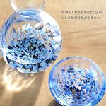 日本津輕 清酒壺 岩清水一壺兩杯(禮盒組)/1組 清酒杯 手工製作 金益合玻璃器皿, , large