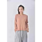 (XL) hm寬鬆粉色長袖上衣二手衣, , large