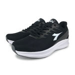 DIADORA迪亞多那 輕量專業慢跑男鞋 男運動鞋 慢跑鞋 寬楦 高腳背 反光 透氣 耐用 吸震 減壓 防滑 黑灰 藍紅, 黑灰,28, large