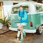 CASIO 卡西歐 BABY-G 格子旗方形女錶 電子錶 BGD-565GS-1, , large
