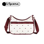 |快速出貨|Lesportsac Classic Hobo 經典斜背包/ 莓果心刺繡, , large