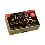 明治95CACA可可效果黑巧克力(盒裝), , large