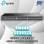TP-LINK 昌運監視器 Omada SG5452X 48埠Gigabit可堆疊L3管理型交換器含4個10G插槽電洽, , large