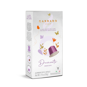 【CARRARO】迪席拉朵 DECERATO/ 咖啡膠囊 (10顆/盒;Nespresso Original 膠囊咖啡機專用)
