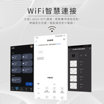 [HANLIN] RH-M401 智能 WIFI 萬用孔開關插座 延長線 延長插座 4孔 3USB 智慧插座 wifi連線 電力監控 遠端控制, , large
