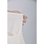 (S) 【安于晴Charlene私服】good logo質感棉質白色長袖上衣二手衣, , large