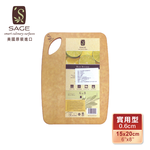 【SAGE】美國原裝進口抗菌木砧板-實用型15*20cm 刀具砧板組合, , large