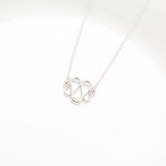 【Angel & Me】浪漫 無限 Love infinity s925 純銀 項鍊 生日 情人節 耶誕 禮物, , large