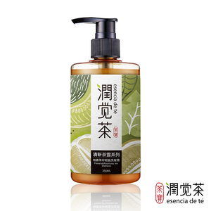 [茶寶]潤覺茶 柚香輕盈茶籽洗髮露 350ml