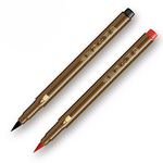 【SIMBALION 雄獅文具】單頭小楷墨筆 / 支 CB-30(黑/紅)  -  紅, , large