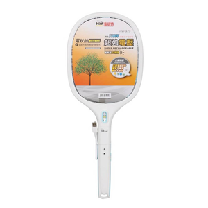 [寶旺旺]海威特HI-WATT 18650鋰電池USB充電式 電蚊拍(三層電網設計 瞬間3000V)HW-929