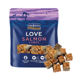 【倆寶貝精品館】海洋之星FISH4DOGS 珍愛營養點心-鮭魚肉塊85gｘ２入, , large