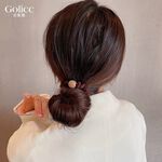 【Gulicc】古莉可 髮圈 高彈力 水鑽髮圈 4入裝, , large