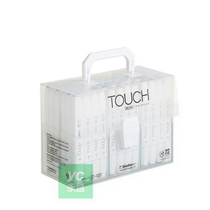 【韓國 SHINHAN 】新韓 Touch Markers 酒精性 雙頭 麥克筆 72色 /盒