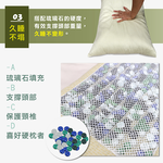 【多利寶寢具】Indian_綠憶琉璃枕  (枕頭偏硬 喜中高枕適用), , large