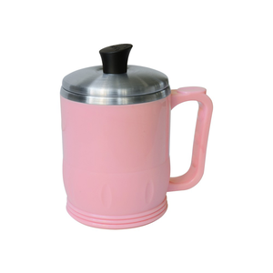 PERFECT 理想牌 極緻316不鏽鋼雙層隔熱杯 8cm粉紅-Leidea樂德兒