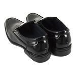 男牛津鞋 商務皮鞋 英倫皮鞋 綁帶皮鞋 休閒皮鞋 霧面皮鞋 寬楦 好穿脫 超纖皮革 柔軟 減壓 透氣 耐磨 止滑 黑, , large