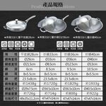 Miyaco 米雅可 典雅316不銹鋼七層複合金平底鍋IH 28cm單把 附蓋-Leidea樂德兒, , large