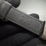 [星晴錶業]新品牌手錶,46mm,AV52664寶藍色機械鏤空錶面銀錶殼深灰真皮皮革錶帶款, , large