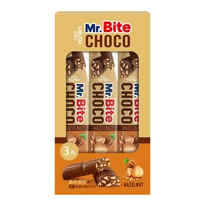 Mr.Bite 榛果脆粒牛奶巧克力棒三入組