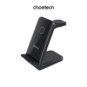 Choetech CT-T608 3合1手錶無線充電器(黑色)