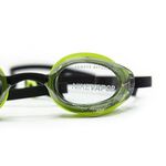 NIKE VAPOR 成人專業型泳鏡 競賽 比賽 訓練 泳池 游泳 運動 簡約 廣角 人體工學 調整 便利 附鼻橋 黃綠, , large