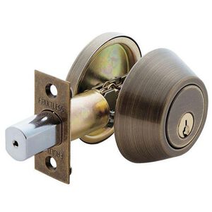 輔助鎖 加安牌 古銅色D281 鎖閂長度60mm 一般/卡巴鎖匙 青古銅 防盜鎖