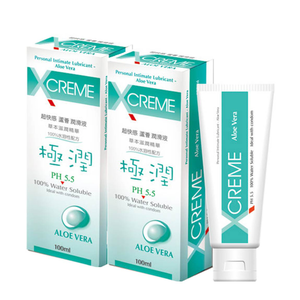 【XCREME超快感】兩瓶 蘆薈潤滑液 100ml 草本滋潤精華,  【XCREME超快感】兩瓶 蘆薈潤滑液 100ml 草本滋潤精華
