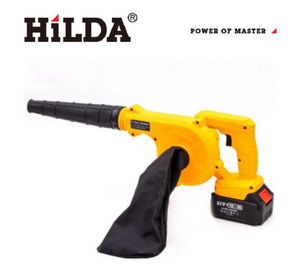 【HILDA】希爾達電動工具 21V 單電 鋰電吹風機 吹葉機 黃色,  【HILDA】希爾達電動工具 21V 單電 鋰電吹風機 吹葉機 黃色