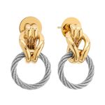 CHARRIOL 夏利豪 CELTIC KNOT 耳環 03-104-1277-0, , large