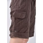 (2XL) abercrombie fitch質感綁帶棕色綁帶短褲二手衣, , large