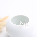 【Angel & Me】葉葉相思 葉子  s925 純銀 耳勾 耳環 生日 禮物, , large