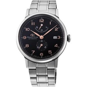 ORIENT 東方錶 東方之星 HERITAGE 復刻機械錶-黑x銀/38.7mm RE-AW0001B