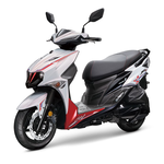 [三陽機車]SYM三陽 JET SL+ SUPER-C七期 2025年出廠全新機車, 白(消光)/黑/紅(消光), large