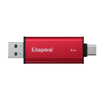 【Kingston】Dual Portable 1TB Solid-State Drive USB-A/C USB 3.2 Gen 2 隨身碟 讀取速度 1,050MB/s, , large