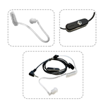 【HANLIN】-TLK1-AIRMIC 空氣導管2.5mm麥克風耳機 #對講機專用 #2.5mm插頭, , large