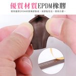 【上手家居】門窗隔音條 10m捲-黑色(門縫密封條/密封條/窗戶密封條/門窗密封條/氣密條/門縫隔音/窗戶隔音條), , large