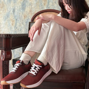 【JONIRO】台灣製造 拇趾外翻鞋 穿搭 透氣 寬楦舒適機能鞋 酒紅 Ringer 卡本內紅 女鞋(部分鞋款有現貨)