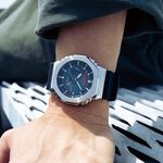 CASIO 卡西歐 G-SHOCK 彩色磚牆系列 八角雙顯手錶 學生錶 GM-2100RW-1A, , large