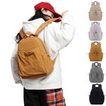 SPRING-簡約百搭尼龍後背包 牛津布尼龍布多口袋後背包-多色, , large