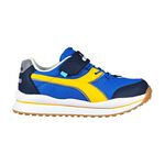 DIADORA迪亞多那 時尚大童運動鞋 童運動鞋 童鞋 寬楦 透氣 保護後跟 吸震 減壓 足弓支撐 健康鞋墊 藍黃 粉, 粉,24, large