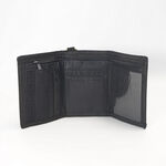 【YUN JOIN】 牛仔紋尼龍三折短夾 錢包 短夾 零錢包 開學 禮物 牛仔布 牛仔, , large