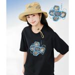 JZ TEE 貓咪-什麼貓冰? 印花短袖T恤, , large
